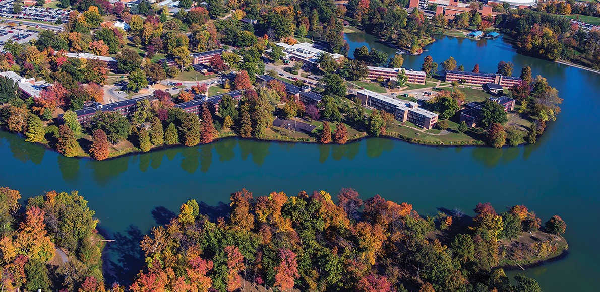 Campus Lake (photo by Devout1145)